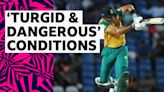 T20 World Cup video: How semi-final pitch created 'uneven contest' between South Africa and Afghanistan