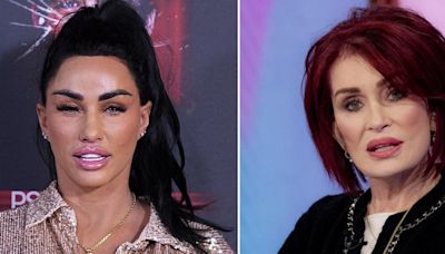 Sharon Osbourne comes swinging for Katie Price and brands her 'rough'