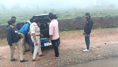 Police book tourists in bid to restore order among visitors to Karnataka hill station