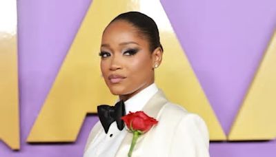 Keke Palmer Exuded Big Boss Energy In A Lavender Michael Kors Pantsuit