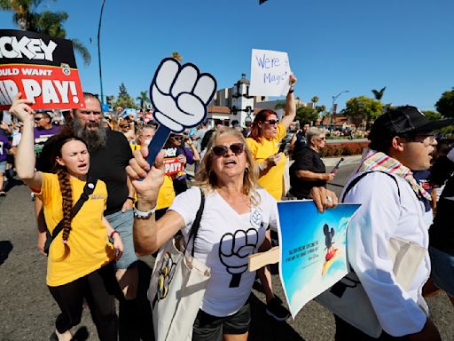 Disneyland workers vote overwhelmingly to authorize strike