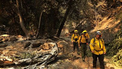 As weather conditions improve, firefighters make progress battling Southern California wildfires