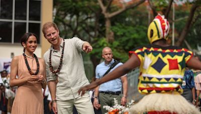 Meghan Markle praises Prince Harry during first stop of Nigeria tour