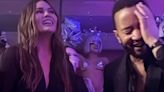 Chrissy Teigen Gave Husband John Legend a Sexy Lap Dance in a Fringe Outfit for His Birthday