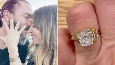 Kaley Cuoco Calls Sparkling Engagement Ring from Fiancé Tom Pelphrey a 'Slice of Perfection’: See the Close-Up