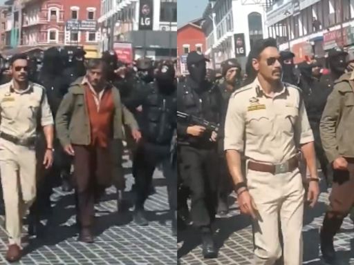 Video: Ajay Devgn, Jackie Shroff's Singham Again Climax Scene LEAKED