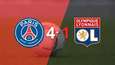 Liga de Francia: Gonçalo Ramos anotó un doblete en la goleada 4-1 de PSG a Olympique Lyon