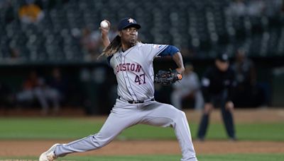 Astros designate high-paid reliever Rafael Montero for assignment