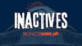 Broncos inactives: Josey Jewell won’t play vs. Seahawks