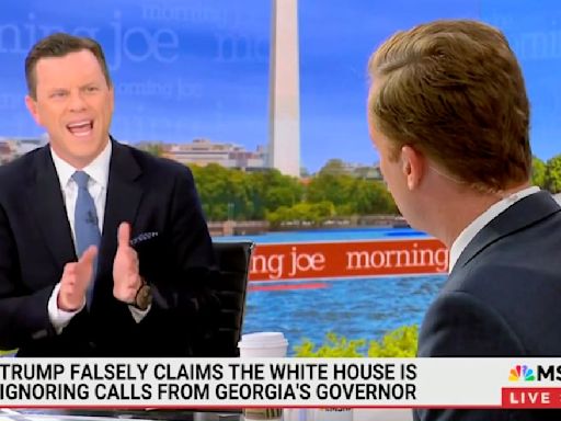 ‘Morning Joe’ Hosts Slam Trump’s ‘Particularly Disgusting Lie’ About Hurricane Helene