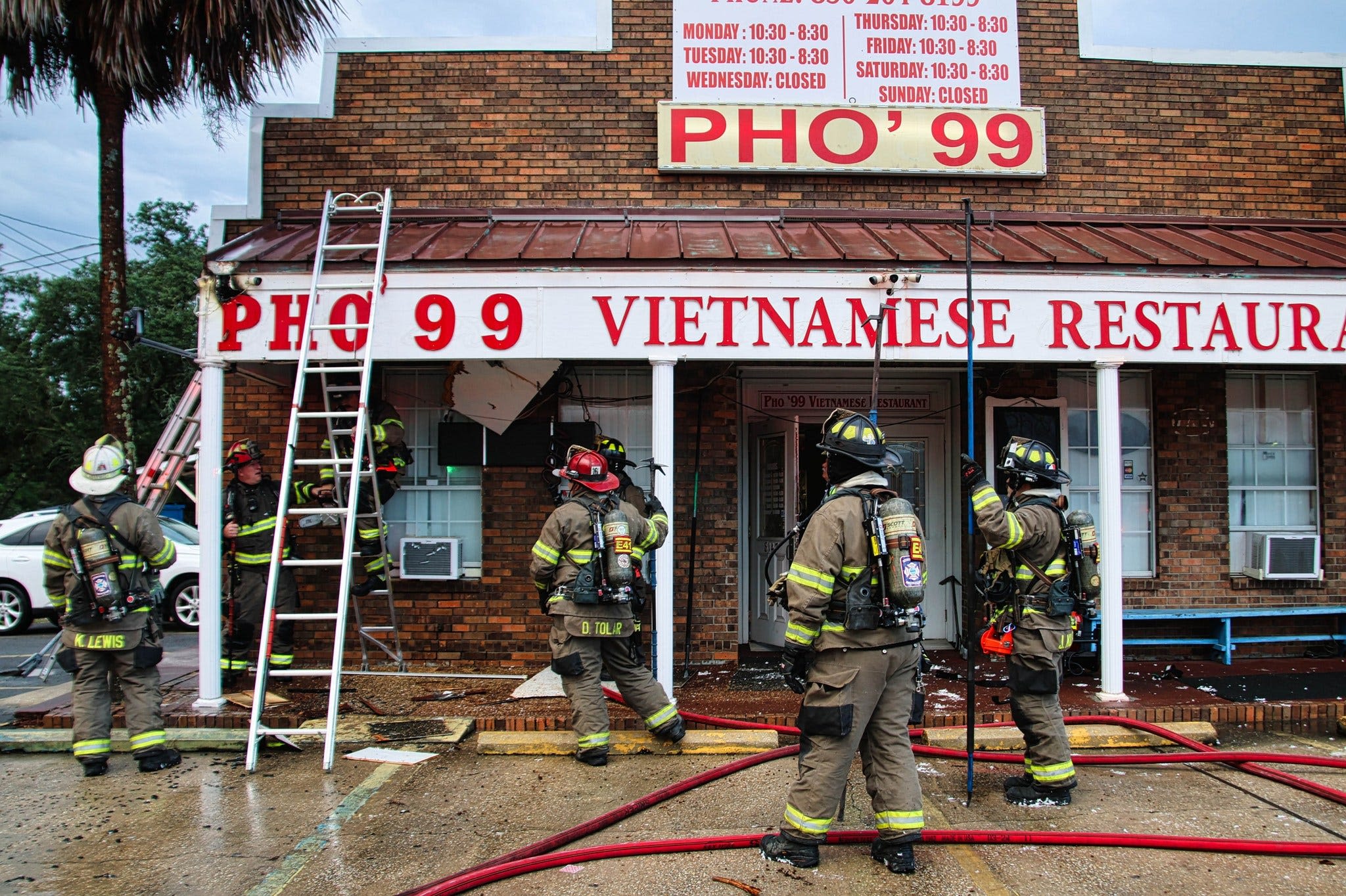 Navarre Vietnamese restaurant Pho 99 closed temporarily after Monday morning fire