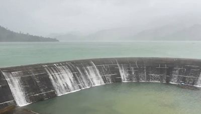 颱風凱米降雨浥注全台水庫逾17.6億噸 南部進帳最多