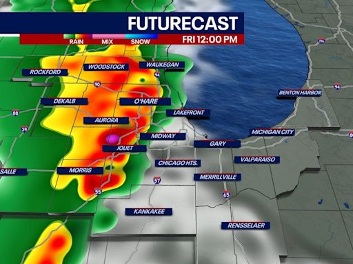 Chicago weather: Storms expected Friday, some may be severe