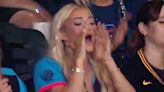 Livvy Dunne goes wild cheering on Paul Skenes at MLB All-Star Game