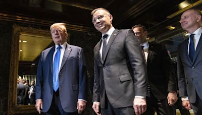 Presidente de Polonia visitó a Donald Trump para hablar sobre la guerra y la OTAN - La Opinión