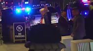 Donald Trump arrives at Trump Tower in NYC after FBI raid
