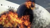 Defective Boeing flight catches fire, hospitalizing 10 victims on board (video)