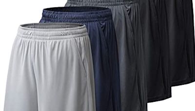 BALENNZ Athletic Shorts for Men with Pockets and Elastic Waistband Quick Dry Activewear, Now 23% Off