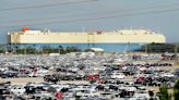 Georgia's auto port has its busiest month ever after taking 9,000 imports diverted from Baltimore