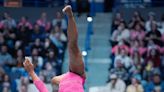 Simone Biles shines in return while Gabby Douglas scratches after a shaky start at the U.S. Classic