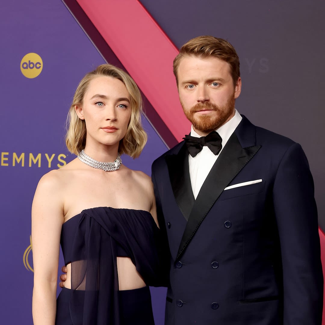 2024 Emmys: Saoirse Ronan and Jack Lowden Make Red Carpet Debut as Married Couple - E! Online