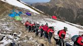 All women trekking expedition