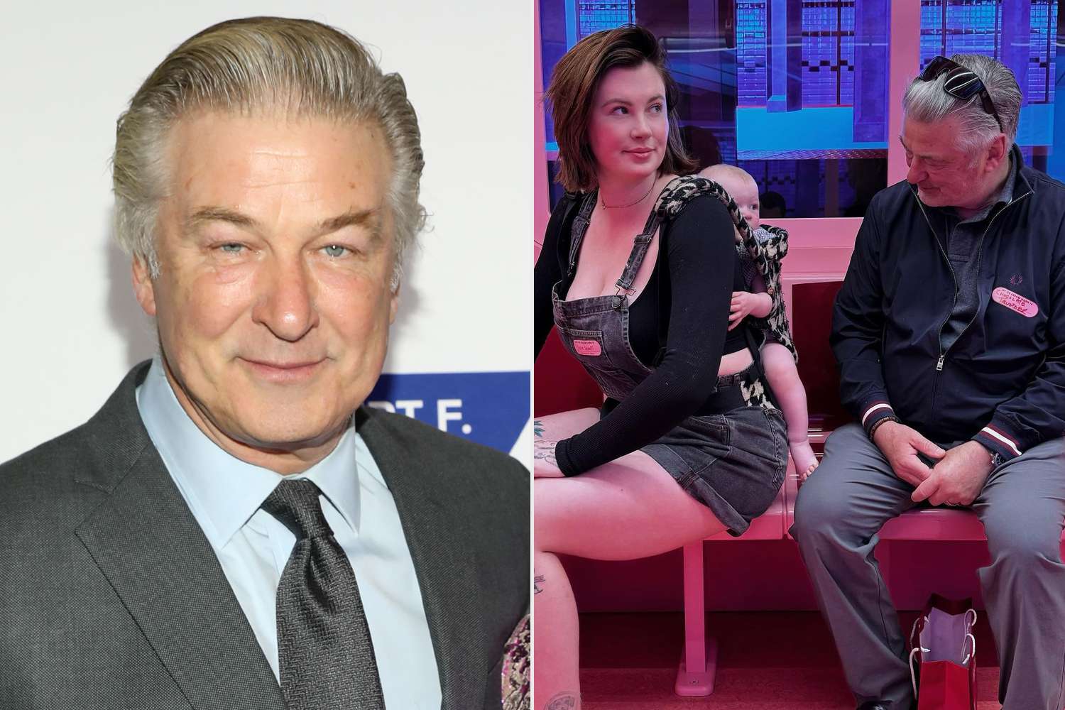 Alec Baldwin Is All Smiles While on Sweet Outing with Granddaughter Holland