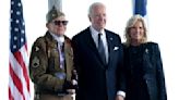 First Lady Jill Biden Embraces Subdued Elegance for D-Day 80th Anniversary Ceremony at Normandy With President Biden and Veterans