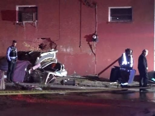 15-year-old boy killed after crashing car into south St. Louis building, teen passenger injured