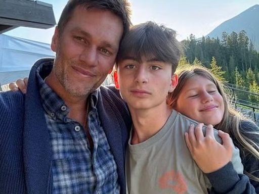Tom Brady leva filhos com Gisele Bündchen para passeio 'radical'