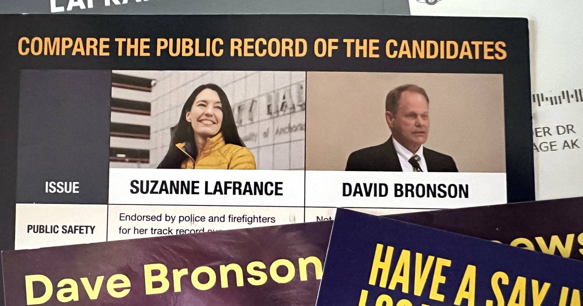 In Anchorage's mayoral runoff, most independent expenditure group money is boosting just one candidate