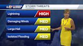 WATCH: Severe storms possible late Thursday