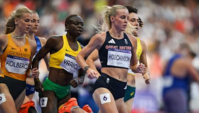 Keely Hodgkinson into semi-finals of women’s 800m with team-mates Phoebe Gill and Jemma Reekie