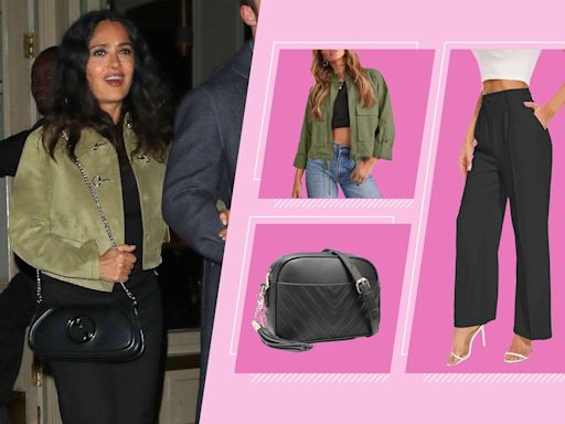 Salma Hayek’s Cropped Jacket Is Ideal for Summer Nights — and We Found Similar Styles Under $40