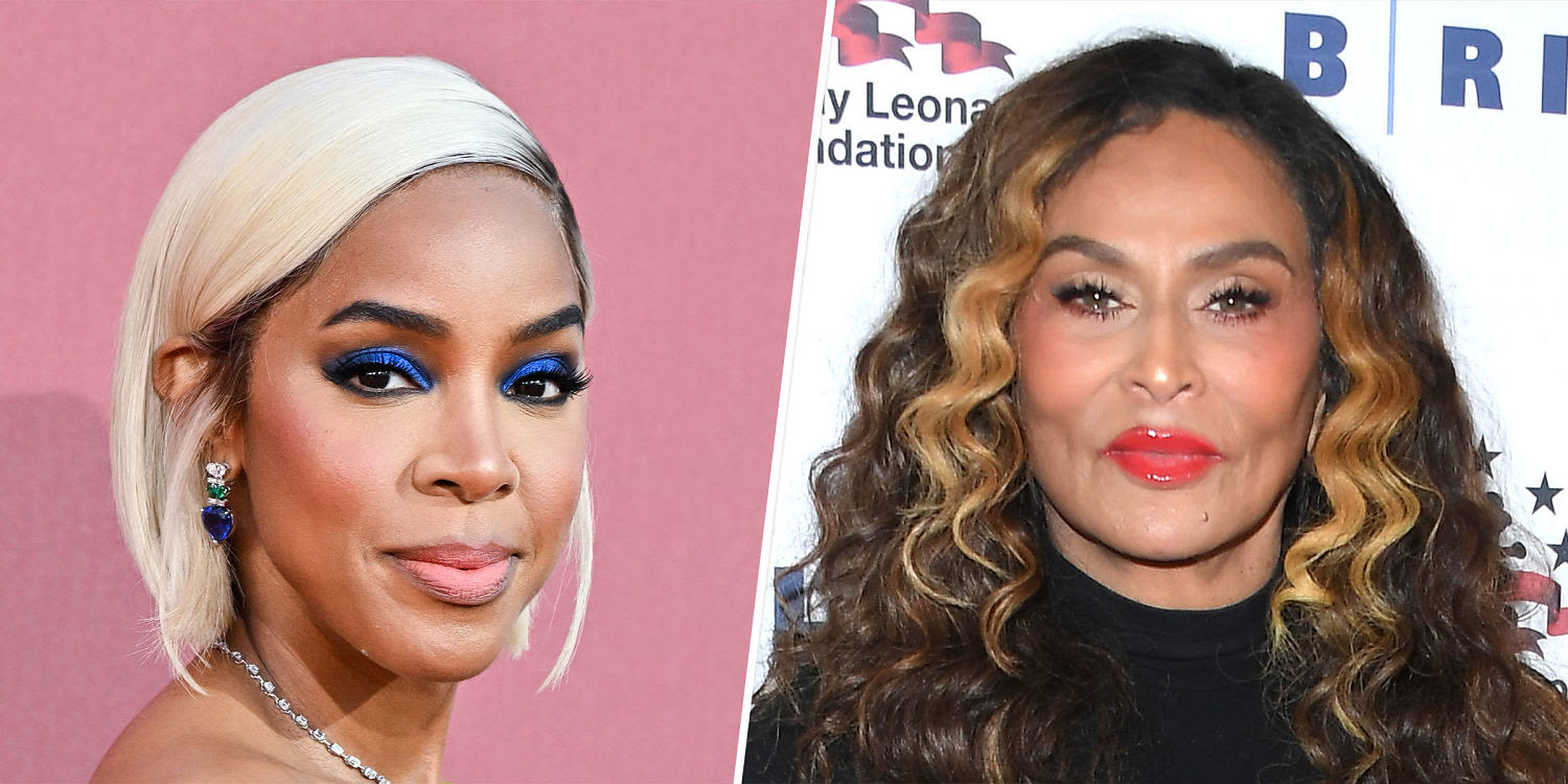 Tina Knowles defends Kelly Rowland after viral red carpet dispute: 'Living her best life'