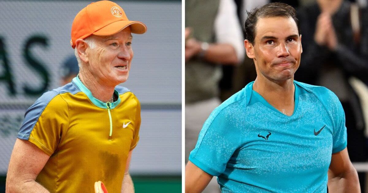 McEnroe makes 'tarnishing legacy' comment about Nadal after suffering decline