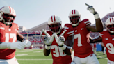 Wisconsin football players in in EA Sports College Football trailer