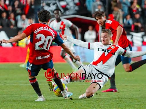 Rayo Vallecano vs Osasuna: horario y dónde ver en TV y online la jornada 32 de LaLiga EA Sports