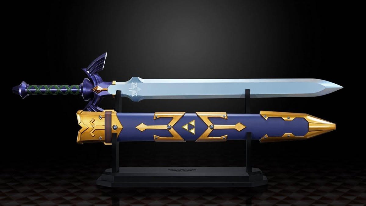 The Legend of Zelda Master Sword Electronic Prop Replica Is Back In Stock