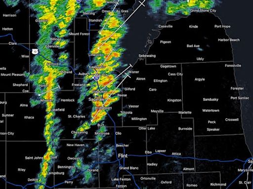 Pinpoint tornado chance added to afternoon severe storm risk for southeast Michigan