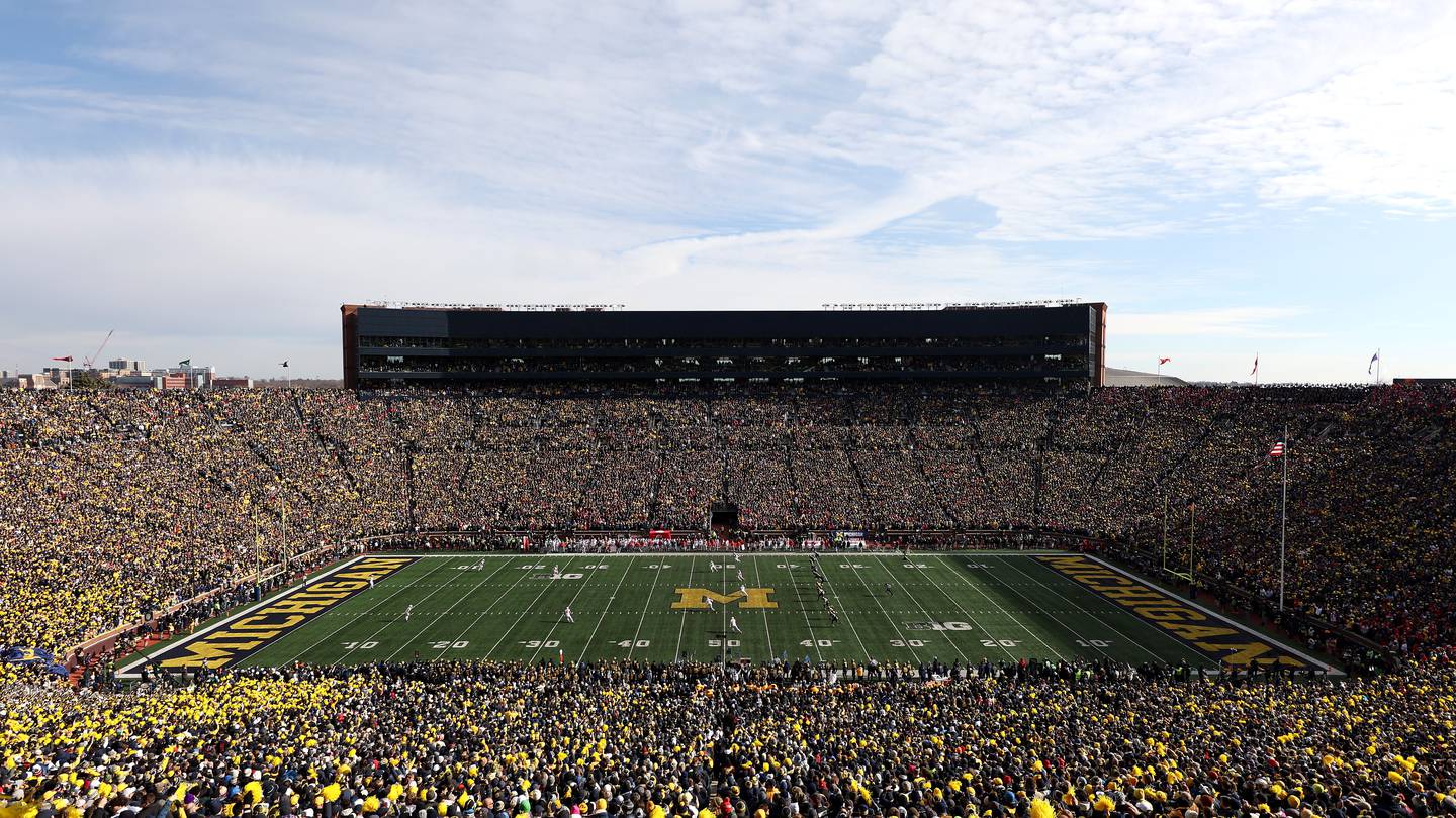 Michigan to begin alcohol sales at Big House for 2024 football season