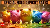 Up to 7.30% interest rate: SBI, Bank of Baroda, Indian Overseas Bank offer special FD plans with higher deposit rates - Times of India