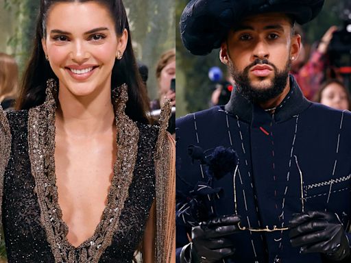 Exes Kendall Jenner & Bad Bunny Cozy Up at Met Gala After-Party