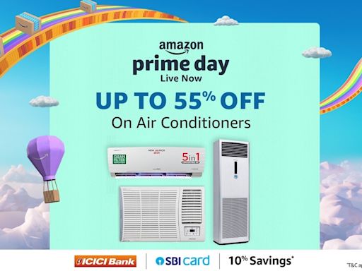Amazon Prime Day Sale: Get up to 55% off on ACs from Voltas, Blue Star, Panasonic, Lloyd and more