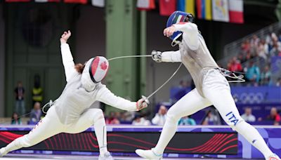 Fierce comeback thrusts Canadian fencer Eleanor Harvey into Olympic semifinal