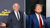 Donald Trump mocked as "little baby" by comedian Larry David