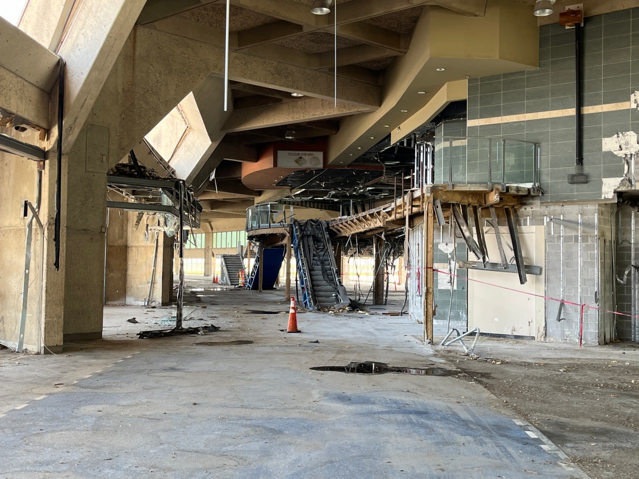 Demolition begins for old KCI Airport terminals