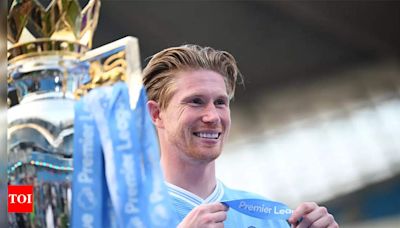 'Kevin isn't leaving': Pep Guardiola puts to rest speculations of Kevin De Bruyne leaving Manchester City | Football News - Times of India