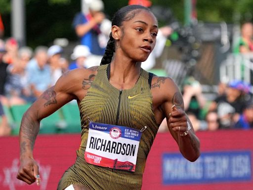 Sha’Carri Richardson makes statement with blistering 200m at US Olympic trials