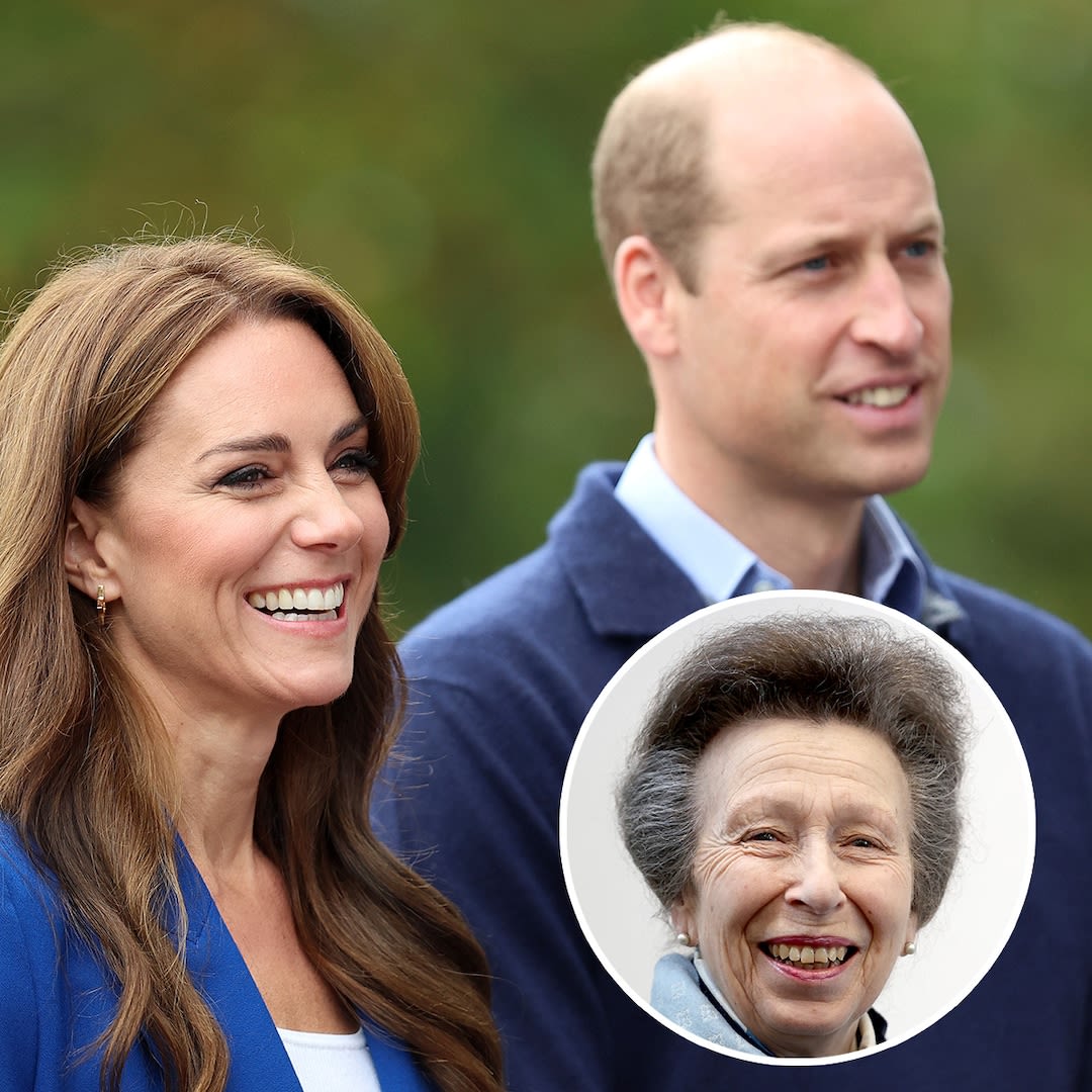 Why Prince William and Kate Middleton Are Praising "Super Trooper" Princess Anne - E! Online